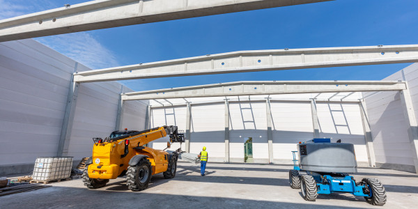 Pintar Fachadas de Naves Industriales, Fábricas y Almacenes Almuniente · Pintar Construcción de Obra Nueva